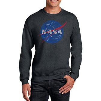 Nasas Most Notable Missions - Mens Word Art Crewneck Sweatshirt