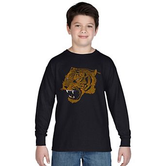 Boy's Word Art Long Sleeve - Beast Mode