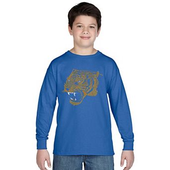 Boy's Word Art Long Sleeve - Beast Mode