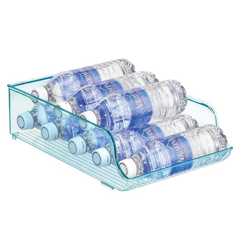 mDesign Water Bottle Organizer Rack, 4-Pack - Food Fanatic