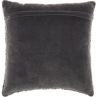 Mina Victory Luminescence Distressed Texture Indoor Throw Pillow