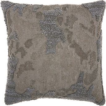 Mina Victory Luminescence Distressed Texture Indoor Throw Pillow