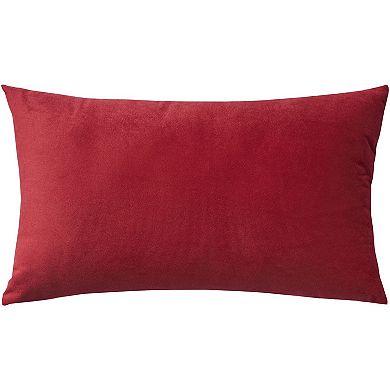 Mina Victory Holiday Americana Gnomes 12" x 21" Multicolor Throw Pillow