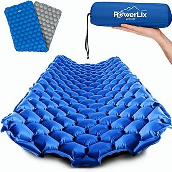 POWERLIX Sleeping Pad - Ultralight Inflatable Sleeping Mat, For Camping, Backpacking, Hiking