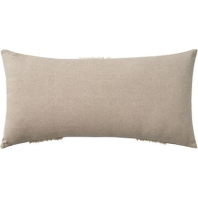 Mina Victory Life Styles Here Comes The Sun 12" x 24" Natural Indoor Pillow Cover