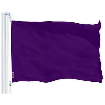 G128 Purple 150D 2.5x4 Ft Printed Polyester Flag