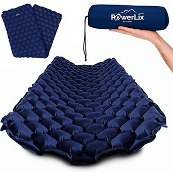 POWERLIX Sleeping Pad - Ultralight Inflatable Sleeping Mat, For Camping, Backpacking, Hiking