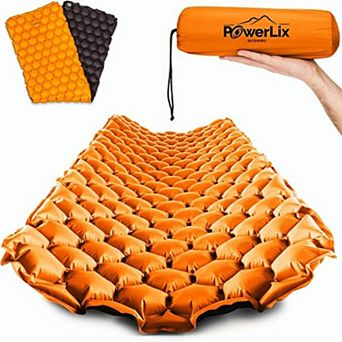 POWERLIX Sleeping Pad - Ultralight Inflatable Sleeping Mat, For Camping, Backpacking, Hiking
