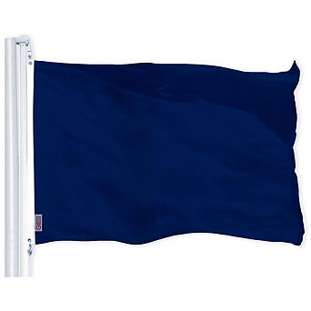 G128 Blue 150D Printed Polyester Flag
