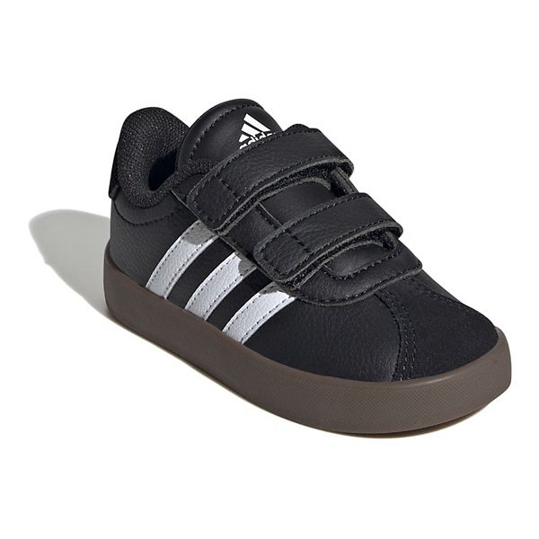 Adidas VL Court 3.0 Shoes Toddler 10T Black White