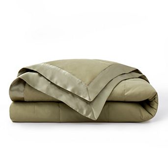 Unikome Oversized Lightweight Down Blanket - Luxury Bed Blanket with Satin Trim