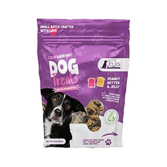 Fresh Baked Peanut Butter and Jelly Soft Dog Chew Treats (2-Pack)
