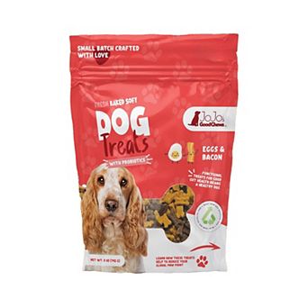 Fresh Baked Eggs and Bacon Soft Chew Dog Treats  5 oz/(2-Pack)