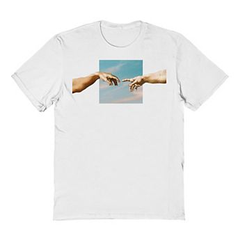 Men's apoh - Michelangelo The Creation Graphic Tee