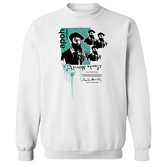 Men's apoh - Monet Impressionist Graphic Sweatshirt