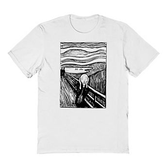Men's apoh - Munch Lino Graphic Tee