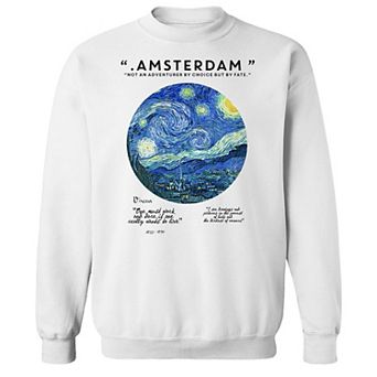 Men's apoh - Van Gogh Amsterdam Graphic Sweatshirt