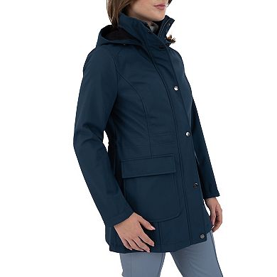 Women's Fleet Street Hooded Soft Shell Coat