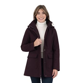Women's Fleet Street Hooded Soft Shell Coat