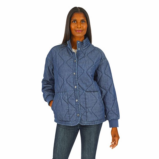 Women's Fleet Street Quilted Denim Jacket