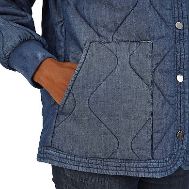 Women's Fleet Street Quilted Denim Jacket