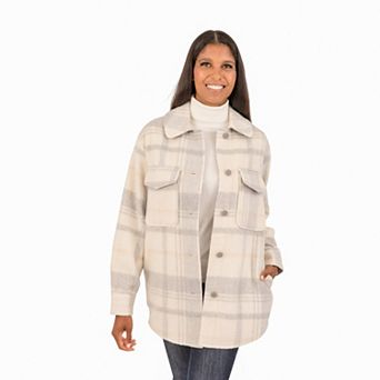 Women's Fleet Street Oversized Wool Blend Shacket