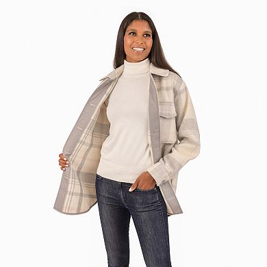 Women's Fleet Street Oversized Wool Blend Shacket