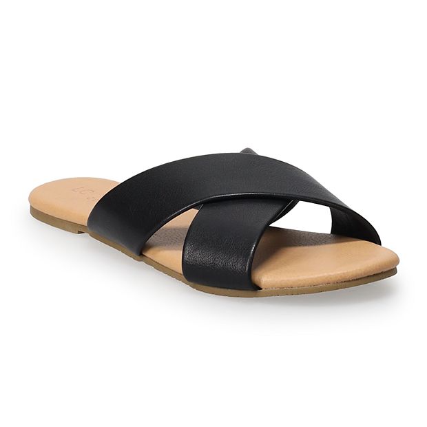 Kohls lauren conrad flip flops best sale