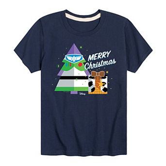 Disney / Pixar's Toy Story Boys 8-20 Merry Christmas Graphic Tee