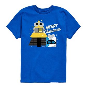 Disney / Pixar’s Wall-E Boys 8-20 Merry Christmas Graphic Tee