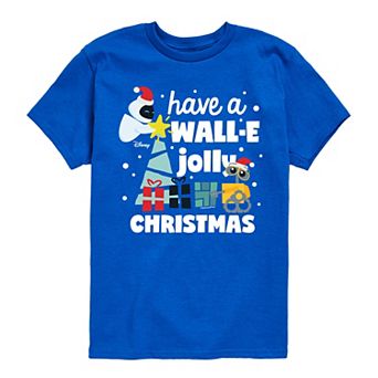 Disney / Pixar’s Wall-E Boys 8-20 Jolly Christmas Graphic Tee