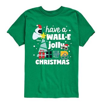 Disney / Pixar’s Wall-E Boys 8-20 Jolly Christmas Graphic Tee
