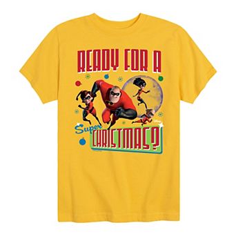 Disney / Pixar’s The Incredibles Boys 8-20 Super Christmas Graphic Tee