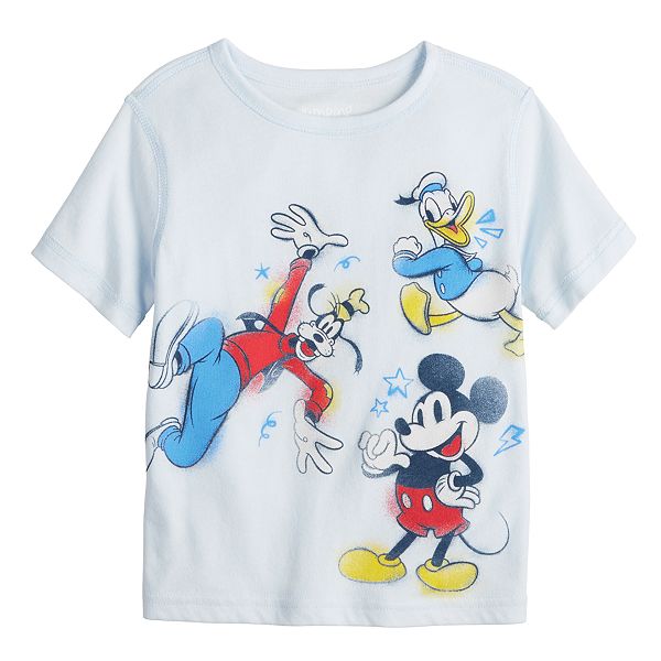 Disney's Mickey Mouse & Friends Boys 4-12 Adaptive Airbrush Graphic Tee ...