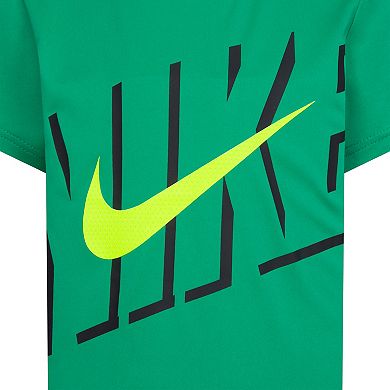 Boys 4-7 Nike Dri-FIT Graphic Tee and Shorts Set