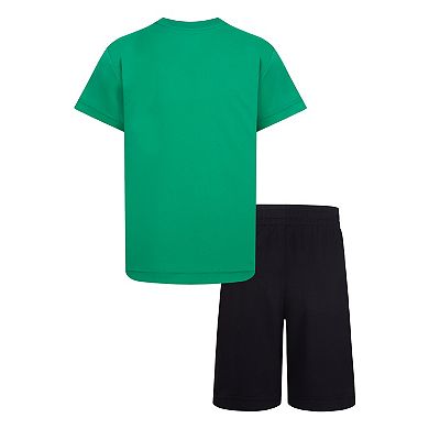 Boys 4-7 Nike Dri-FIT Graphic Tee and Shorts Set