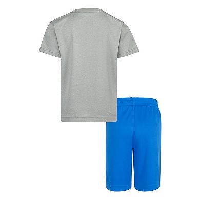 Boys 4-7 Nike Dri-FIT "Just Do It." Baseball Graphic Tee & Shorts Set