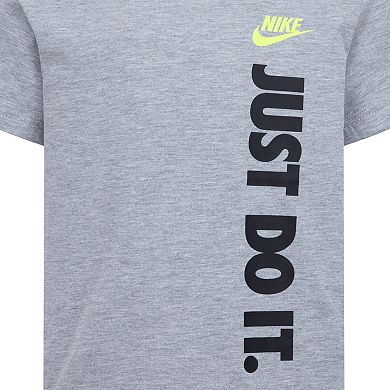 Boys 4-7 Nike "Just Do It." Graphic Tee & Shorts Set