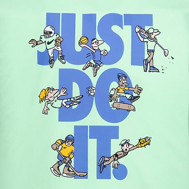 Boys 4-7 Nike Dri-FIT "Just Do It." Nikemoji Graphic Tee and Shorts Set