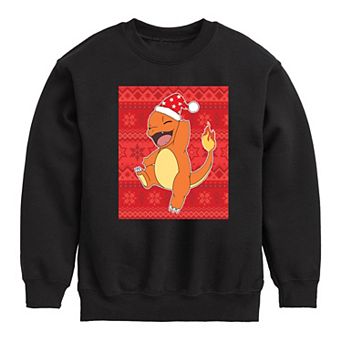 Pokemon Charmadner Sweater Crew Fleece
