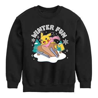 Pokemon Winter Fun Crew Fleece