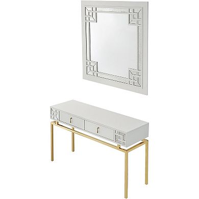 Camden Isle Dynasty Wall Mirror & Console Table