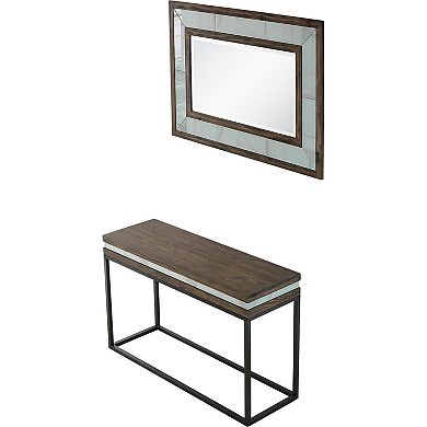 Camden Isle Bailey Wall Mirror & Console Table
