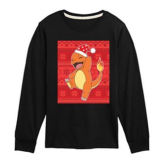 Pokemon Charmadner Sweater Long Sleeve