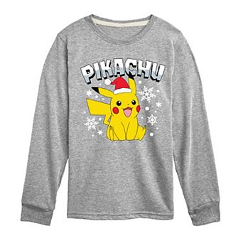 Pokemon Pikachu Christmas Long Sleeve
