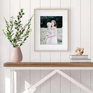 Belle Maison Natural Thin Bullnose Portrait Frame