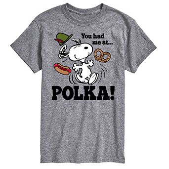 Big & Tall Peanuts You Had Me At Polka Graphic Tee