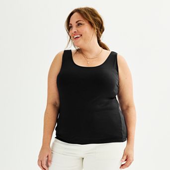 Plus Size Sonoma Goods For Life® Everyday Layering Tank