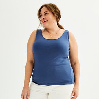 Plus Size Sonoma Goods For Life® Everyday Layering Tank