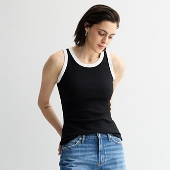 Women's Sonoma Goods For Life® High Neck Layering Tank Top